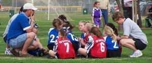 Kids child growing pains while playing sport