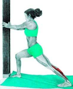 Growing pain prevention stretch