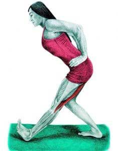 Growing pain prevention stretch
