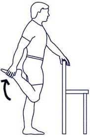 Growing pain prevention stretch
