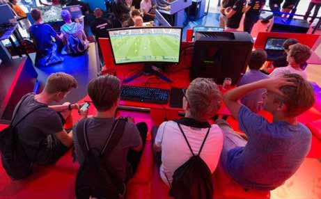 Soccer video game